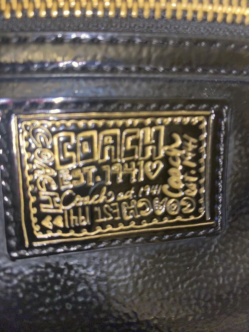Coach Daisy Liquid Gloss Crossbody/ Hobo Bag ~ F20017 EUC - Image 14