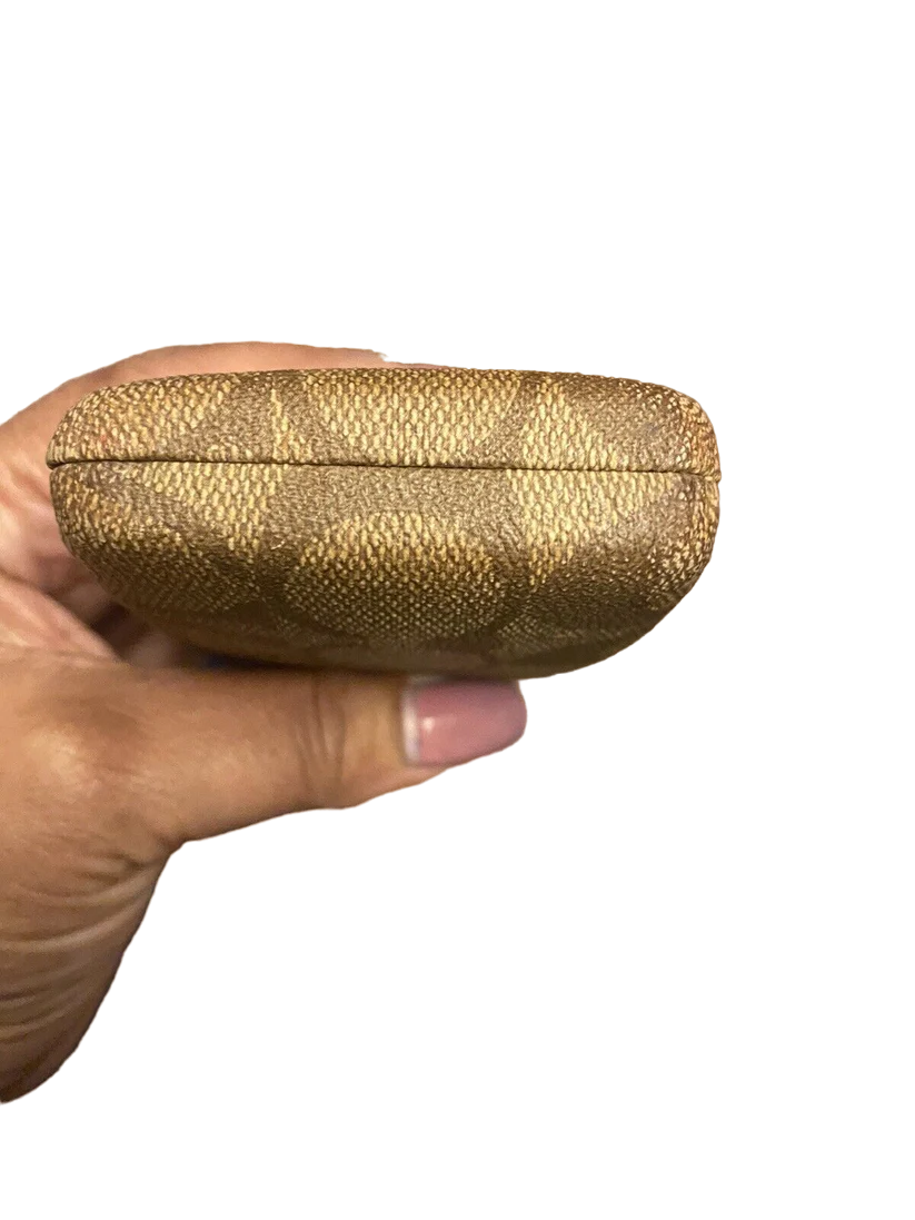Coach Original eyeglasses Hard Case Brown Signature Monogram - Image 3