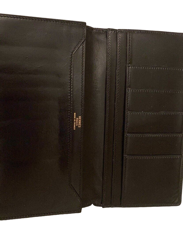 Hermes Mens Wallet Fleming With Hermes Box - Image 4