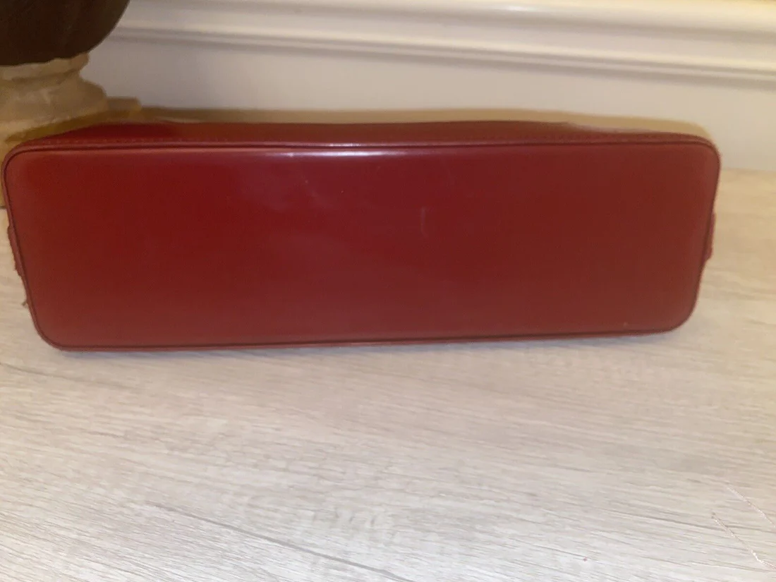 Louis Vuitton Red Epi Leather Bagatelle PM Bag EUC - Image 15