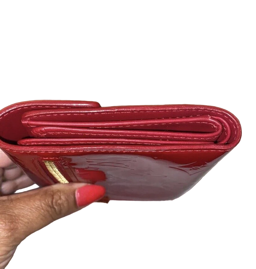 Louis Vuitton Koala Monogram Red Vernis Wallet - Image 6
