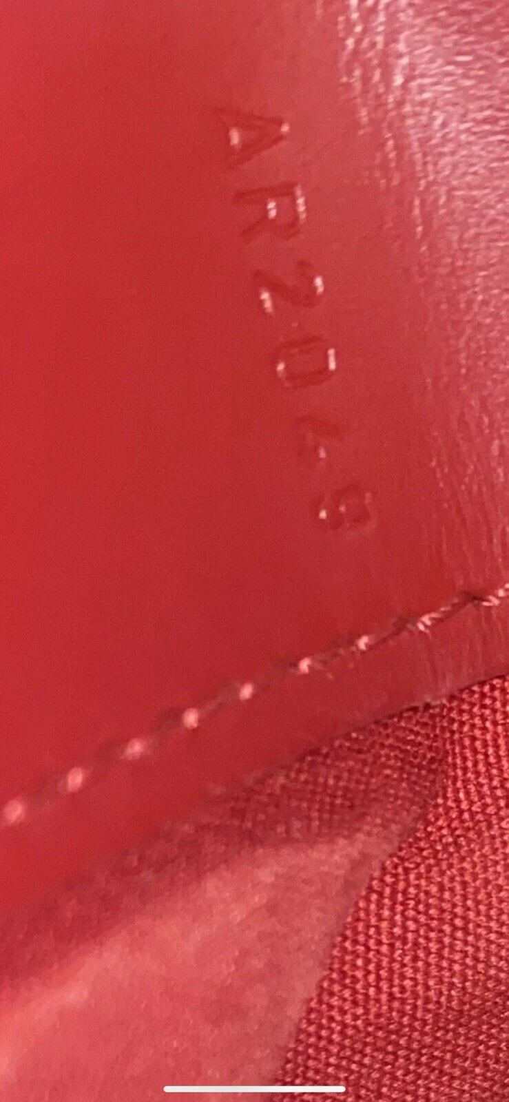 Louis Vuitton Red Epi Leather Bagatelle PM Bag EUC - Image 12