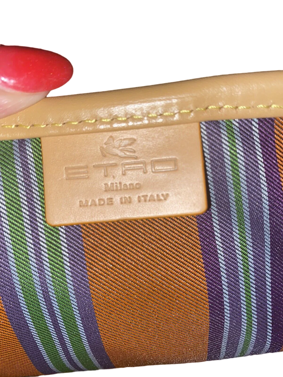 Etro Paisley Tote and Pochette Pouch - Image 8