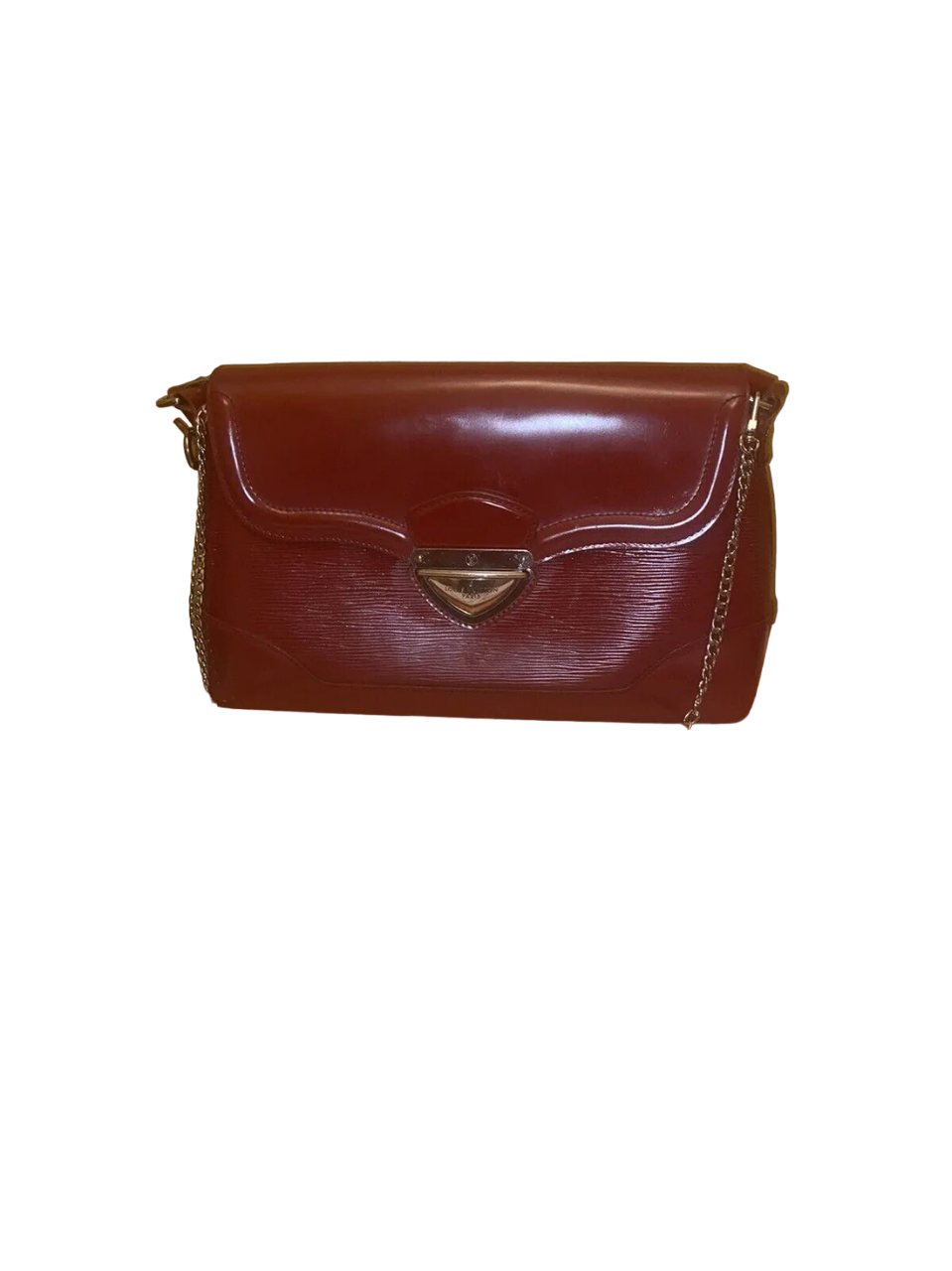 Louis Vuitton Red Epi Leather Bagatelle PM Bag EUC