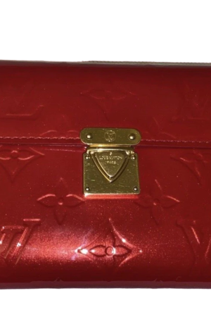 Louis Vuitton Koala Monogram Red Vernis Wallet
