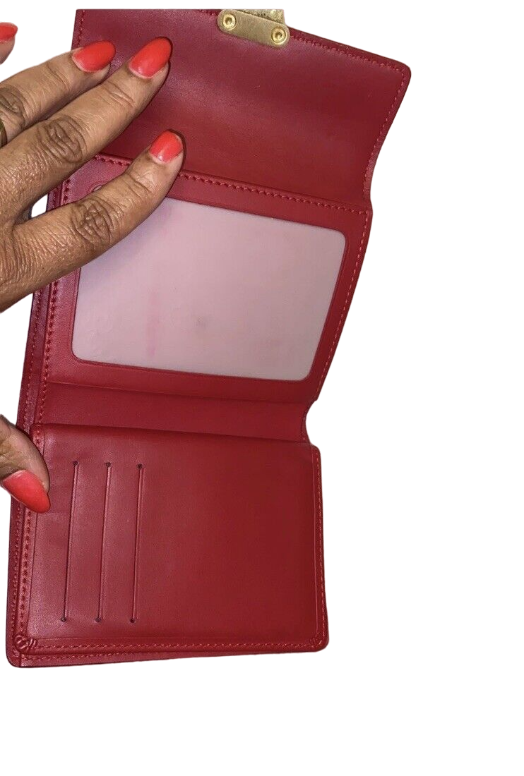 Louis Vuitton Koala Monogram Red Vernis Wallet - Image 7