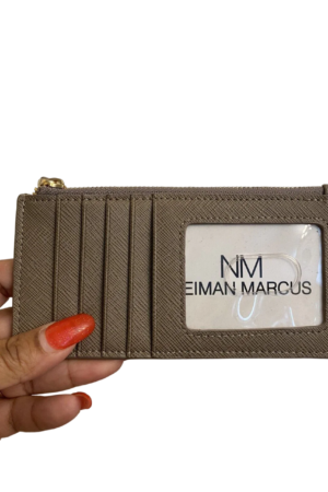 Neiman Marcus Card Holder With Coin Holder