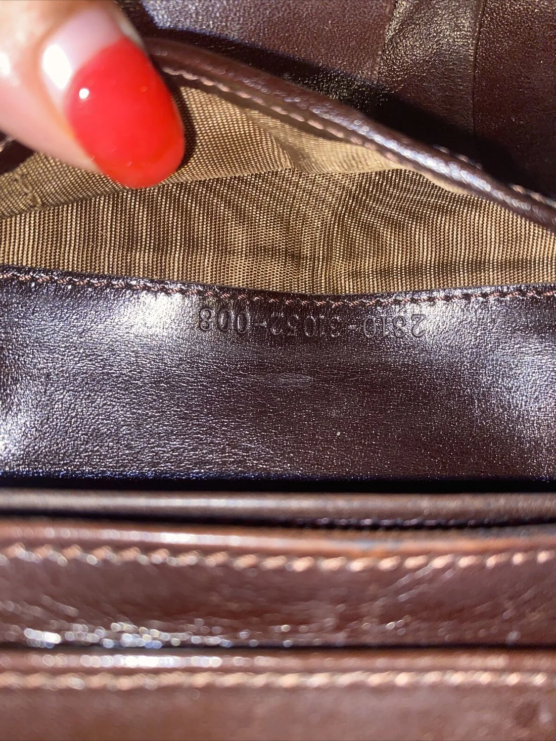 Fendi Vintage Zucca Bi-Fold Canvas & Leather Wallet EUC - Image 7