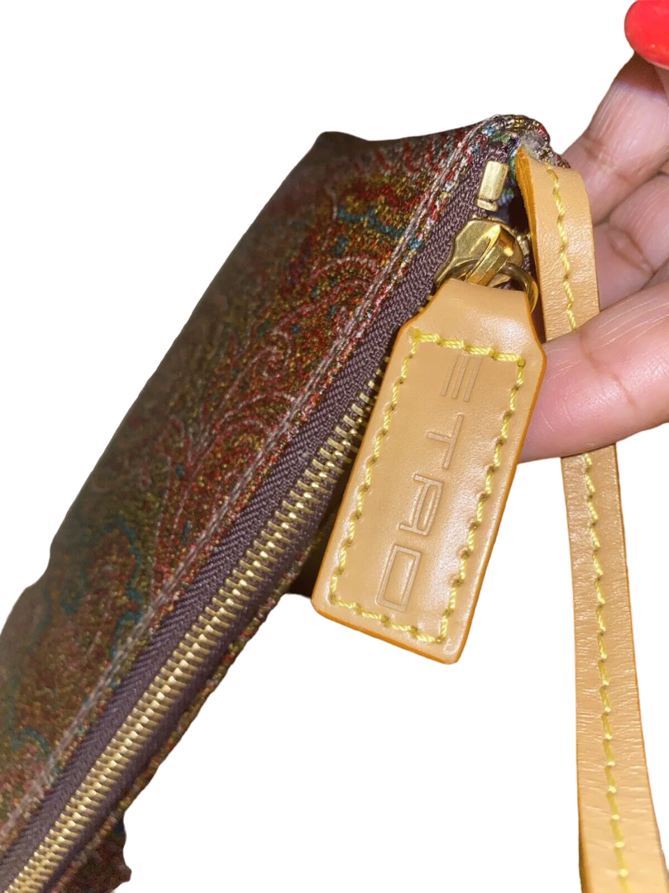 Etro Paisley Tote and Pochette Pouch - Image 15