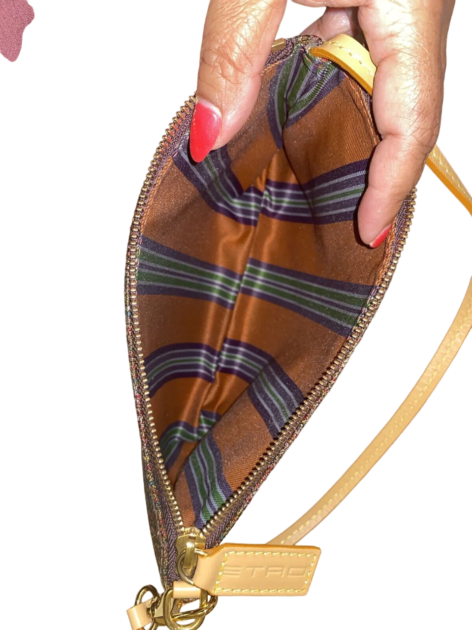 Etro Paisley Tote and Pochette Pouch - Image 16