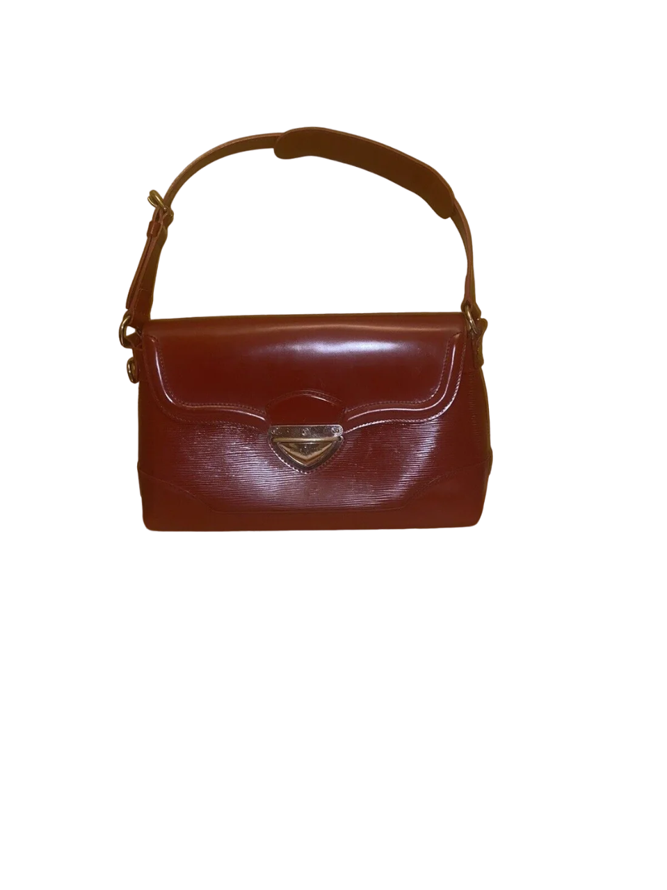 Louis Vuitton Red Epi Leather Bagatelle PM Bag EUC - Image 2