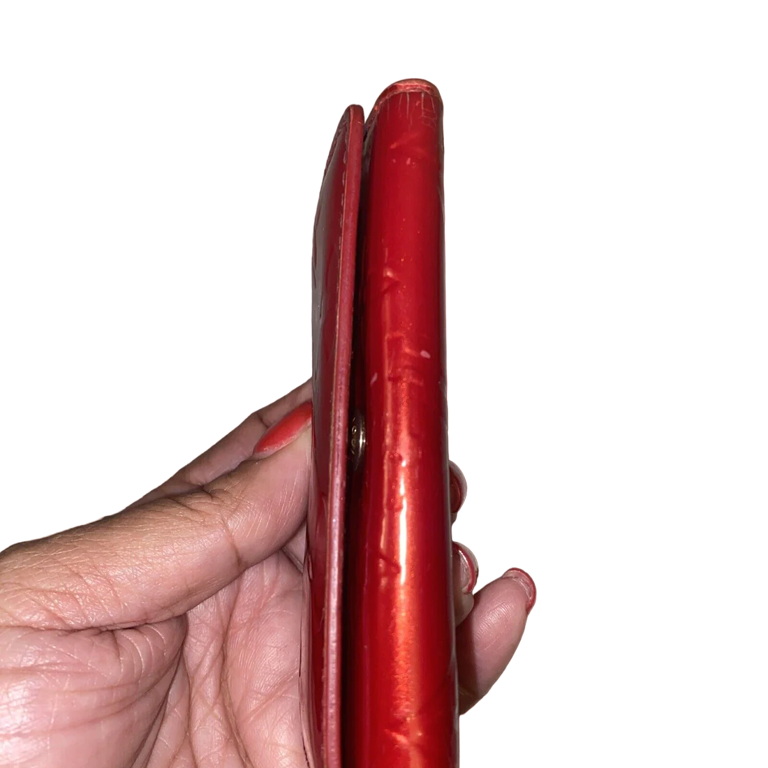 Louis Vuitton Unisex Monogram Vernis Leather Four Key Holder Red - Image 14