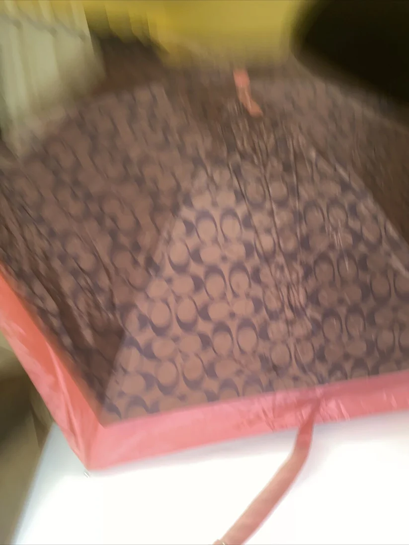 Coach Signature Mini Umbrella Watermelon with strap NWT Retail $68 - Image 8