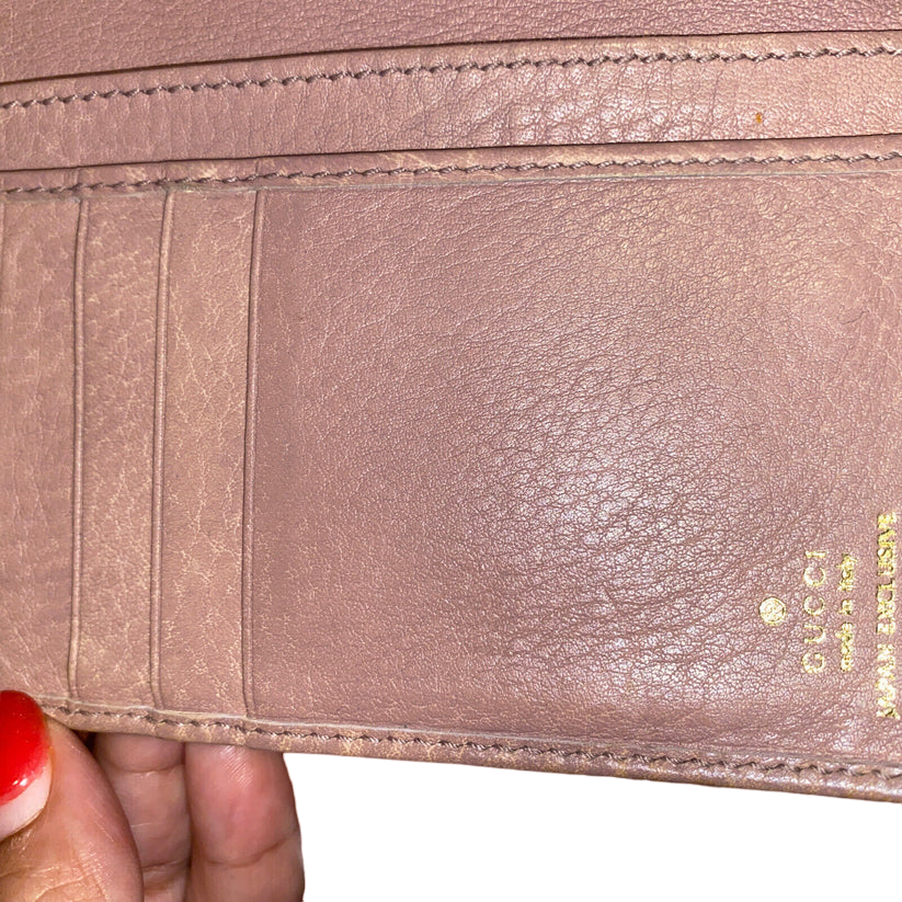 Gucci Miss GG Canvas Leather Wallet - Image 2