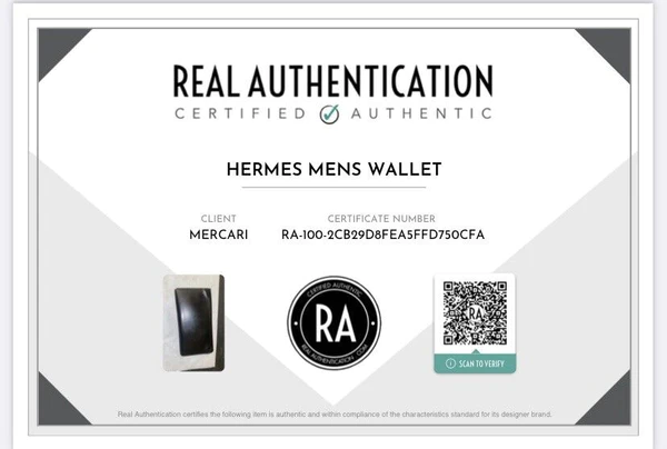 Hermes Mens Wallet Fleming With Hermes Box - Image 9