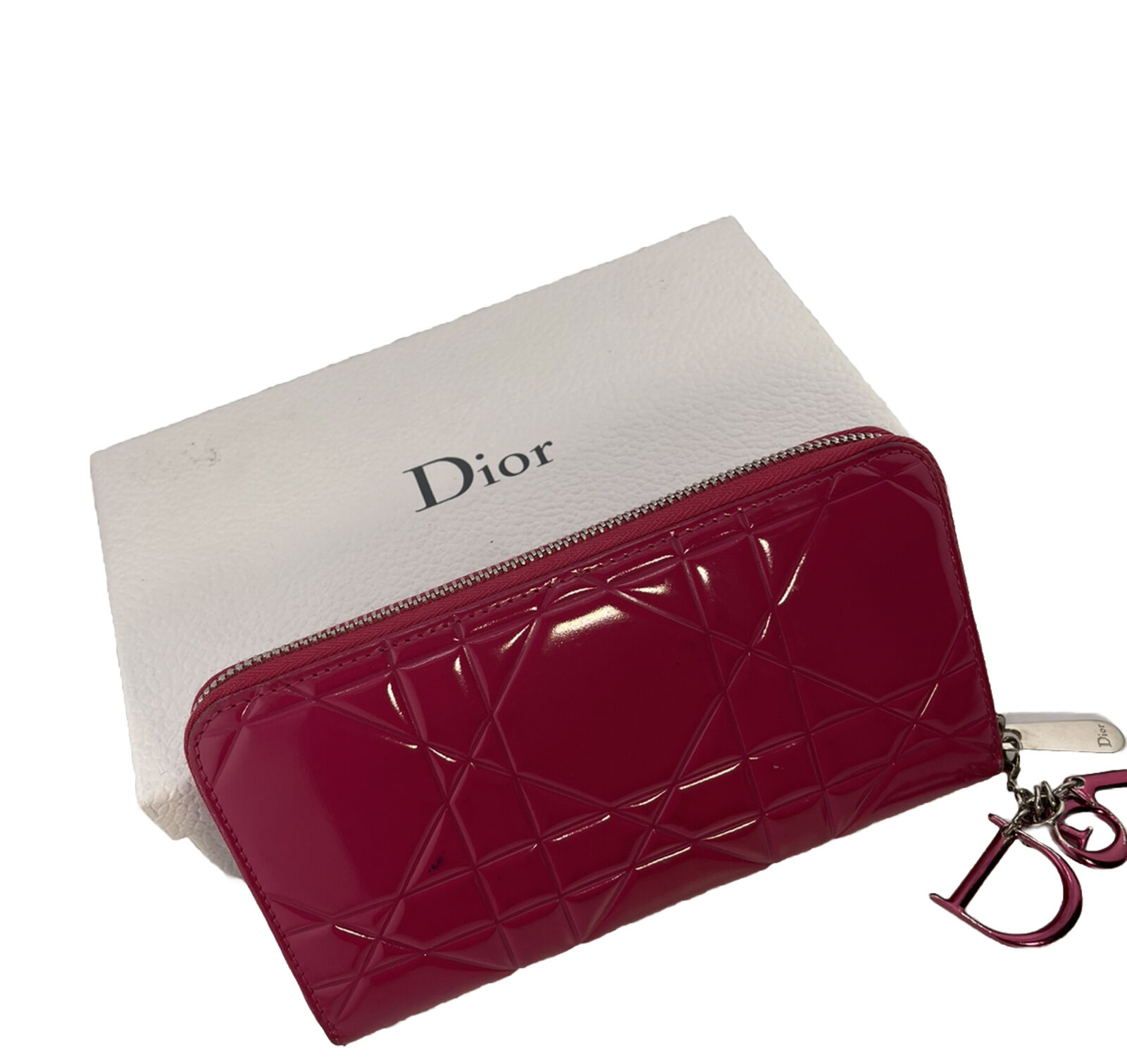 Christian Dior Cannage Long Wallet - PRISTINE CONDITION