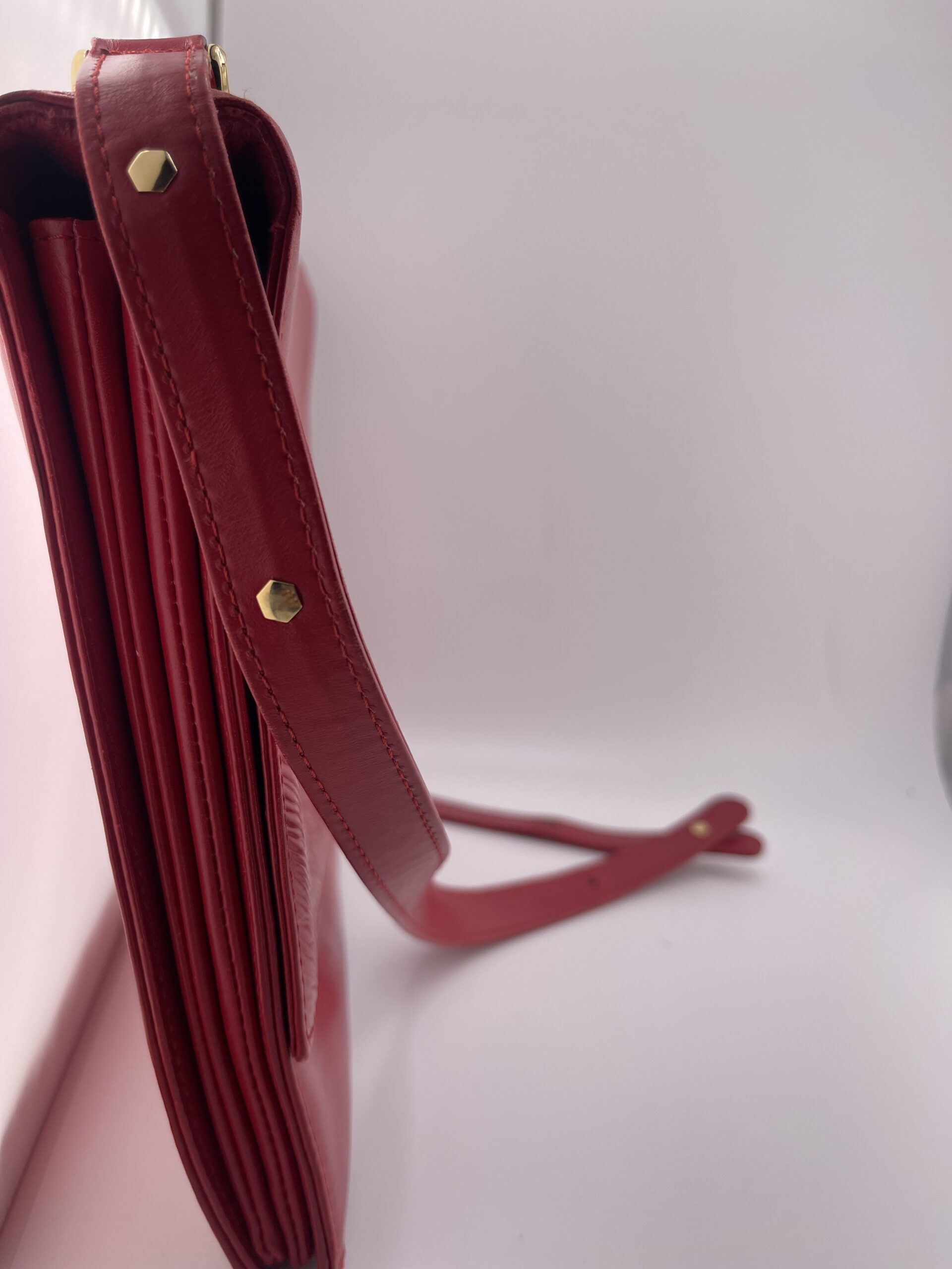Louis Vuitton Rare Vintage Opera Line Delphes Red Shoulder - Image 2