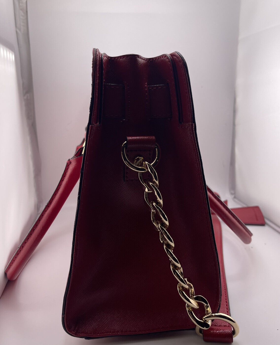 Michael Kors Red Hamilton Lock & Key - NWT & Dust Bag - Image 3