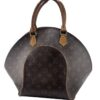 Louis Vuitton Ellipse Satchel PM Brown Leather/Canvas
