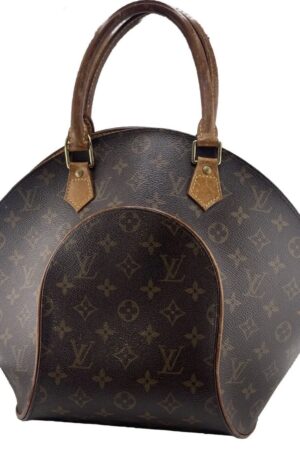Louis Vuitton Ellipse Satchel PM Brown Leather/Canvas
