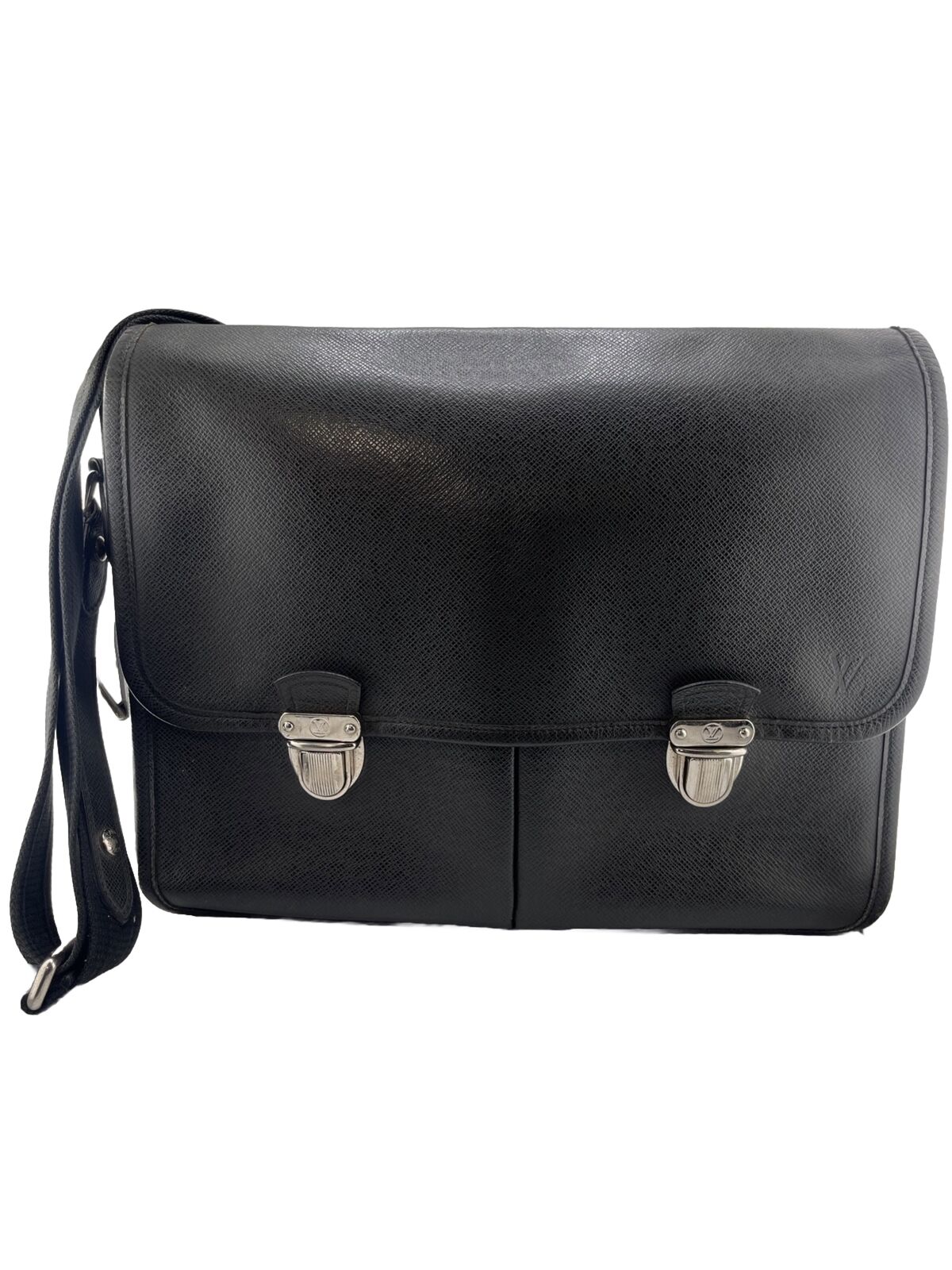 Louis Vuitton Alexei Messenger Ardoise Taiga Leather