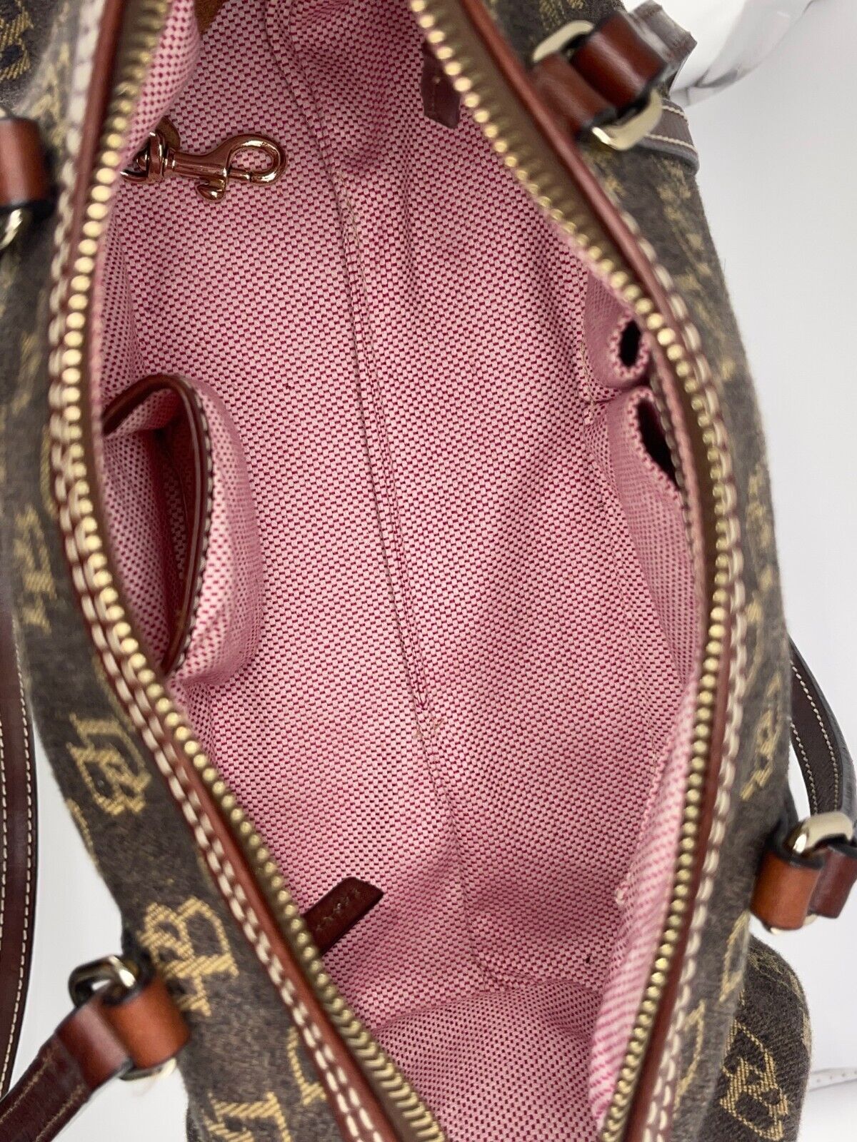 Dooney & Bourke Monogram Barrel Bag - Image 4