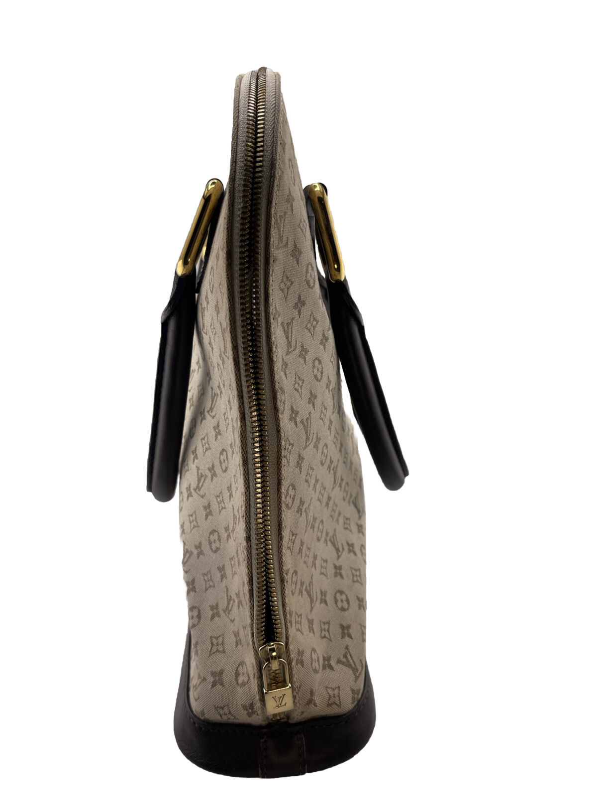 Louis Vuitton Olive Khaki Monogram Mini Lin Alma Haute Bag - Image 2