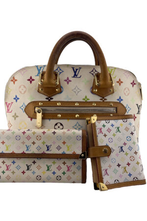 Louis Vuitton Vintage Takashi Murakami Studded Alma PM in Monogram
