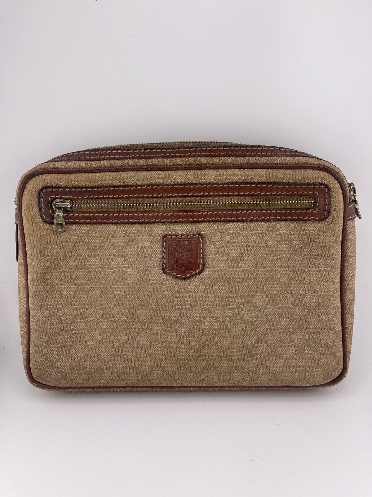 Celine Vintage Macadam Clutch
