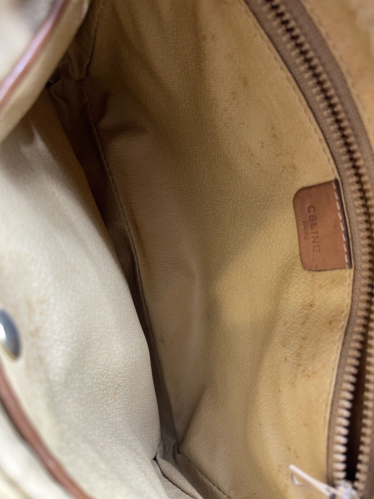 Celine Vintage Macadam Clutch - Image 6