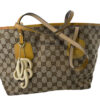 Gucci Canvas Sherry Line Tote Bag