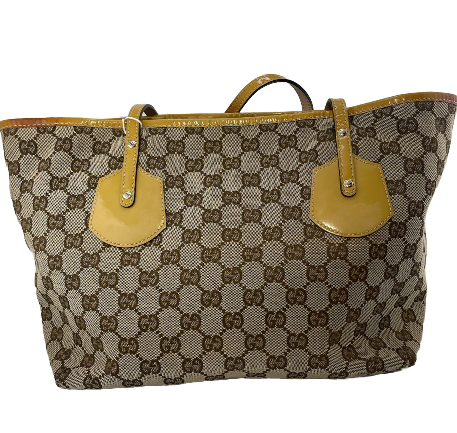 Gucci Canvas Sherry Line Tote Bag - Image 3