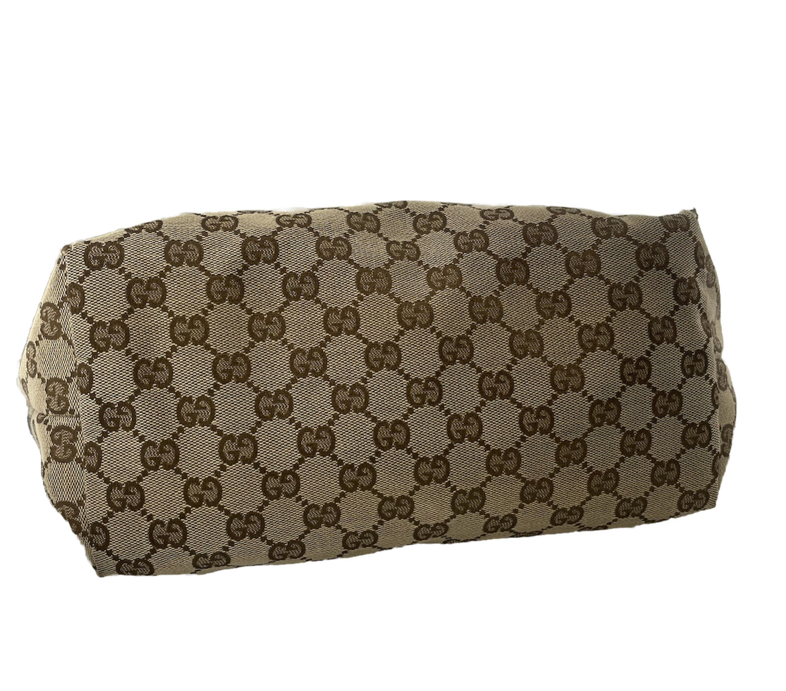 Gucci Canvas Sherry Line Tote Bag - Image 4