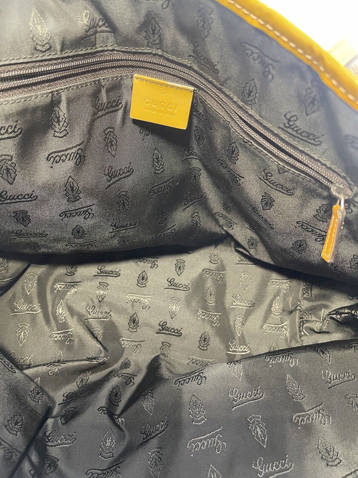 Gucci Canvas Sherry Line Tote Bag - Image 6