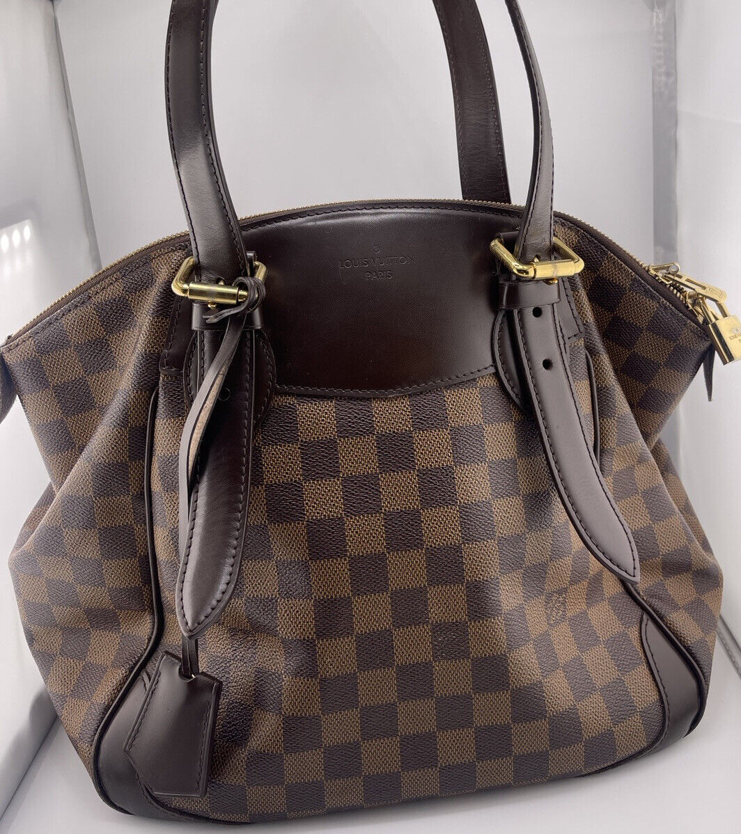 Louis Vuitton Verona Handbag w Lock & Key