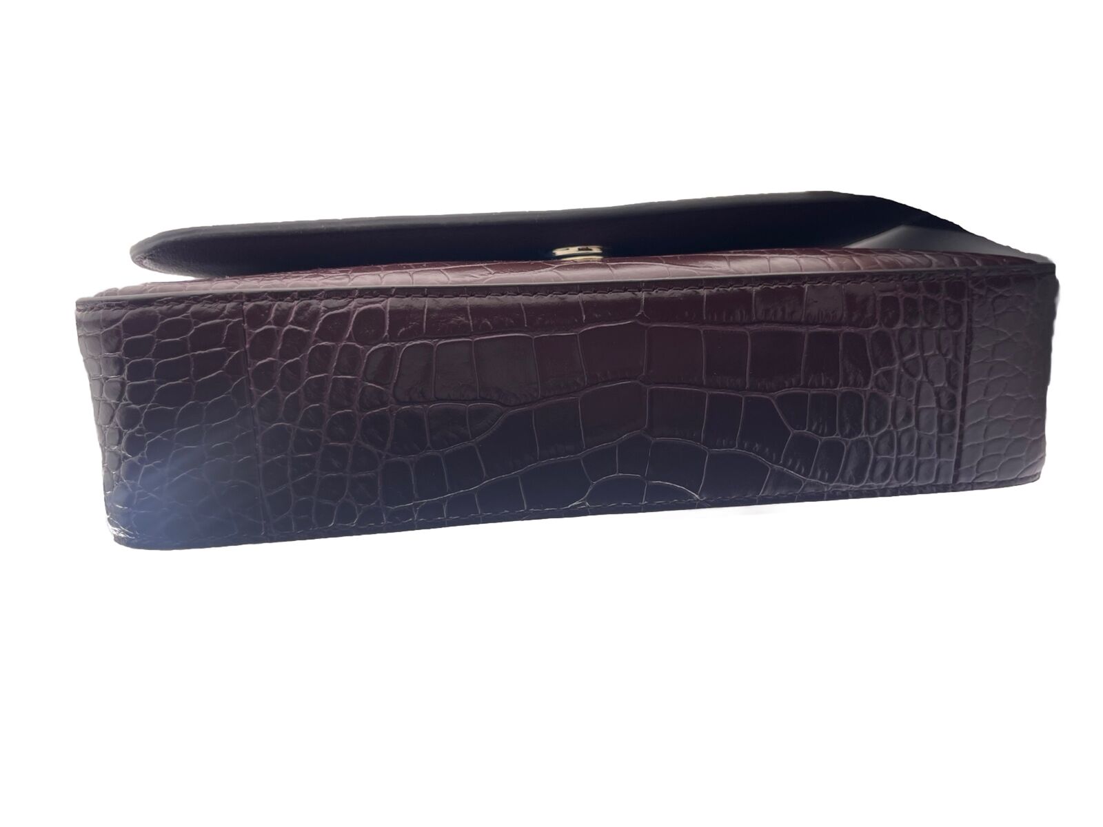 Jimmy Choo JC Slide Chain M Shoulder to Crossbody Bag Bordeaux - Image 6