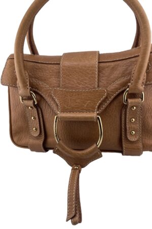 Dolce & Gabbana D Ring Caramel Hobo Bag