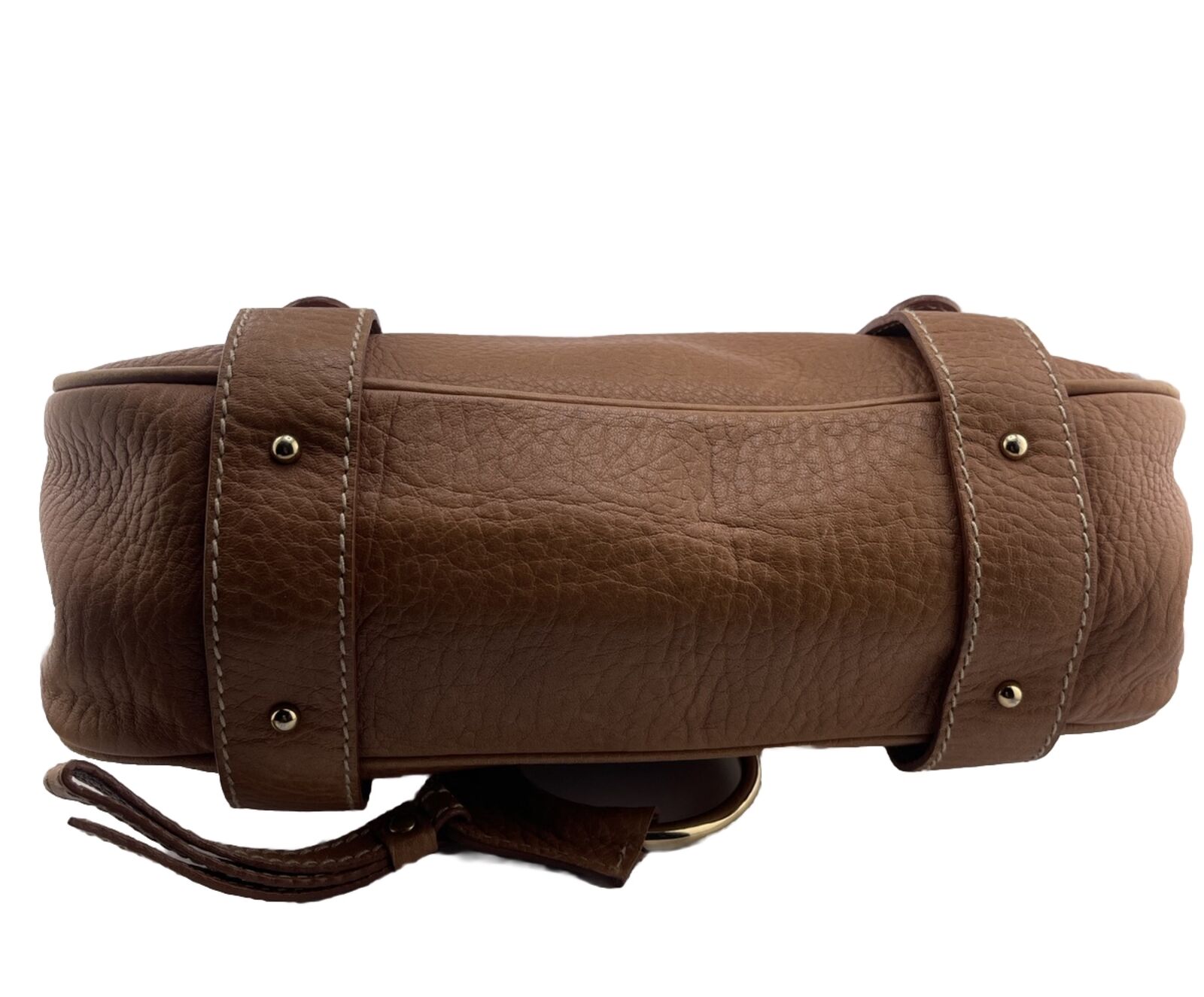 Dolce & Gabbana D Ring Caramel Hobo Bag - Image 4