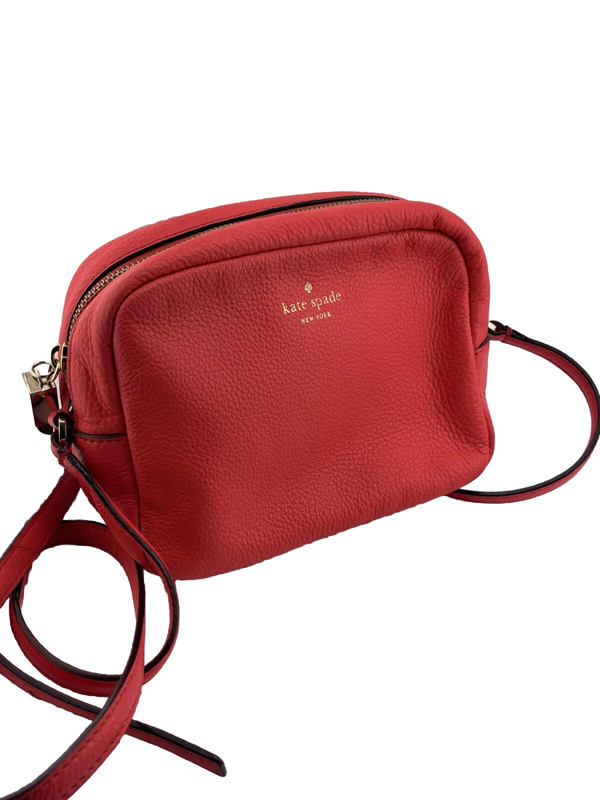 Kate Spade Coral crossbody Bag - EUC - Image 2