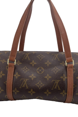 Louis Vuitton Papillon Brown Strap Duffle 30 Brown Canvas