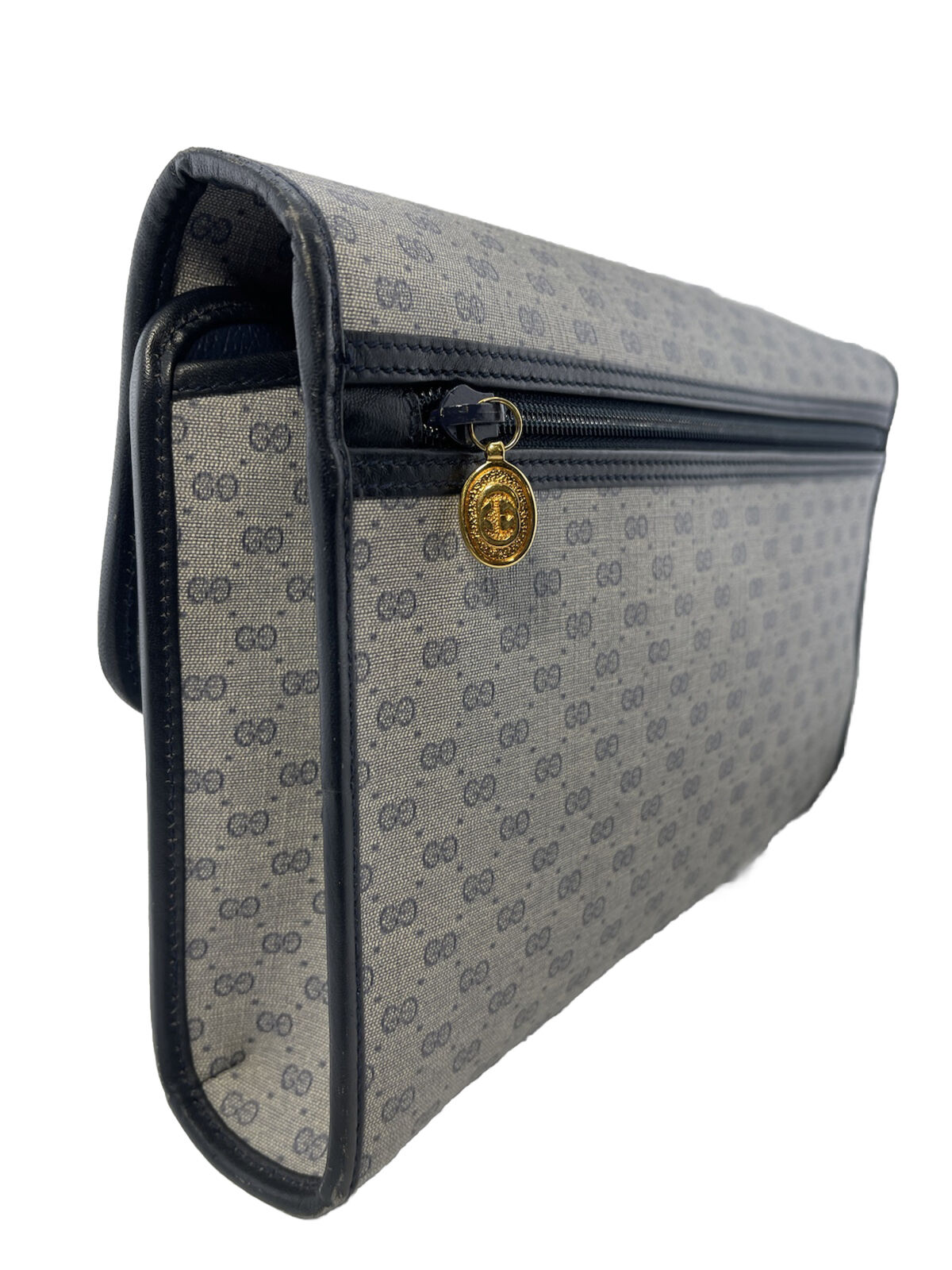Vintage Gucci Micro GG Monogram Clutch - Image 2
