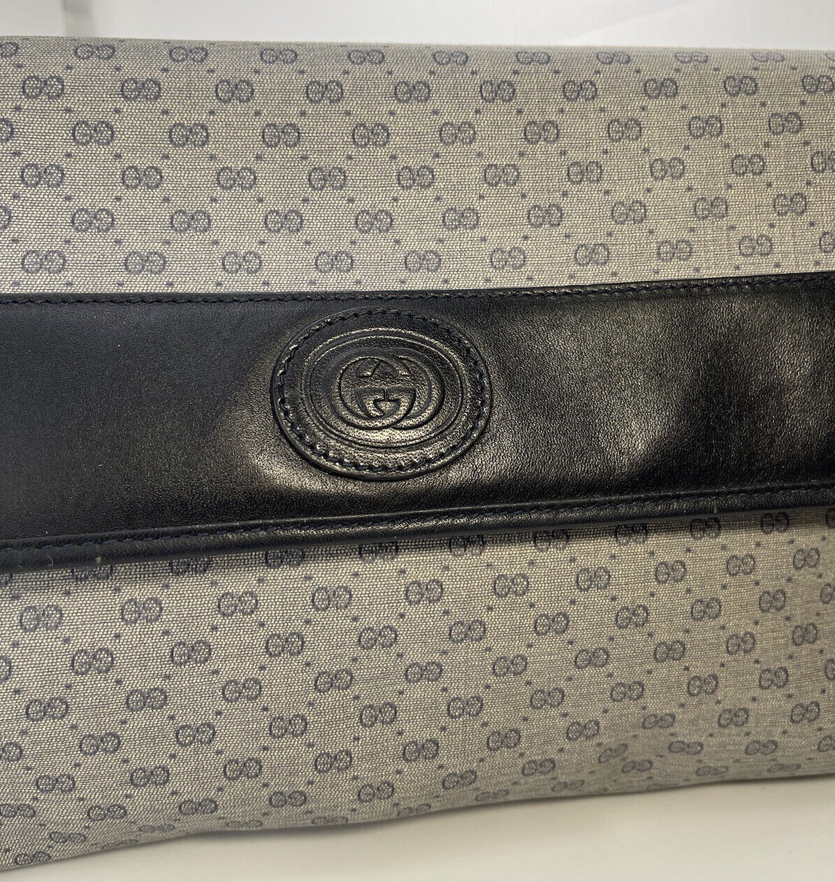 Vintage Gucci Micro GG Monogram Clutch - Image 3