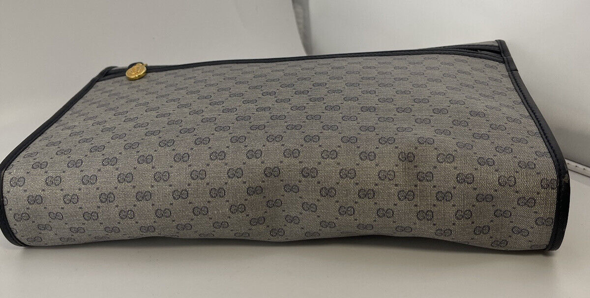 Vintage Gucci Micro GG Monogram Clutch - Image 5