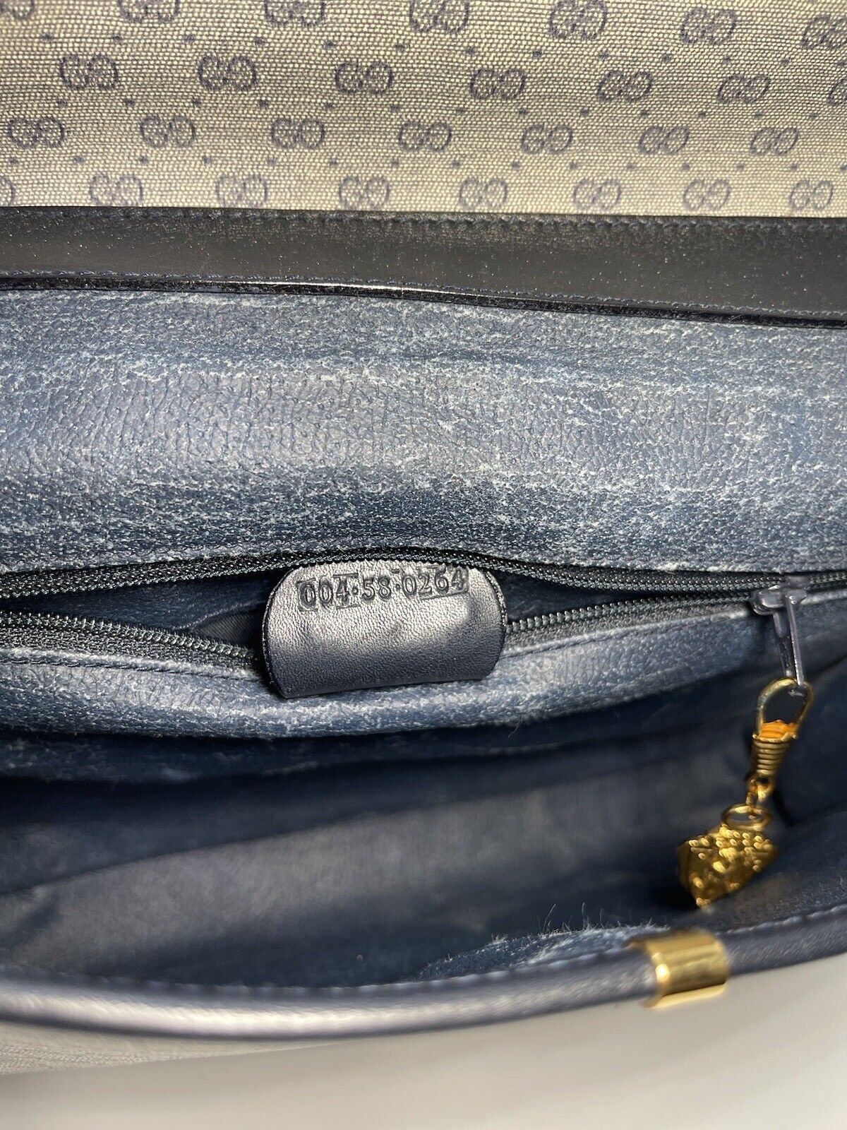 Vintage Gucci Micro GG Monogram Clutch - Image 7