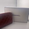 Chanel Maltese Lambskin Long Zip Around Red Wallet EUC