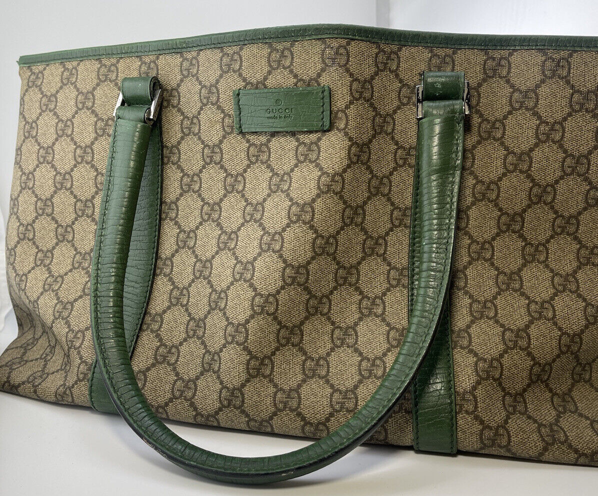 Gucci Original Supreme Coated Canvas Tote - Good Condition - Image 2