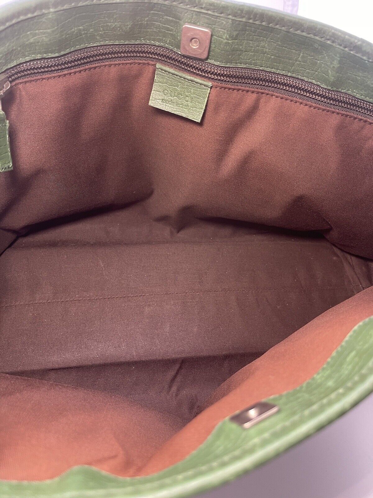Gucci Original Supreme Coated Canvas Tote - Good Condition - Image 5