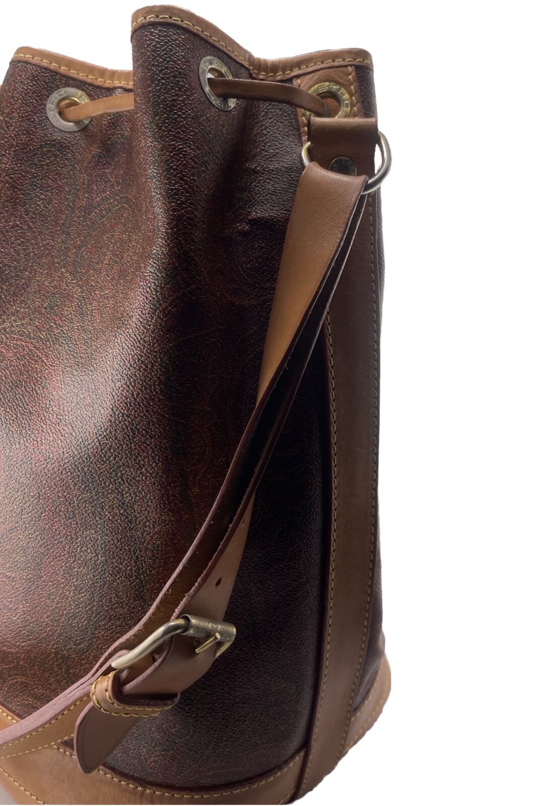 Etro Drawstring Bucket Bag - Image 2