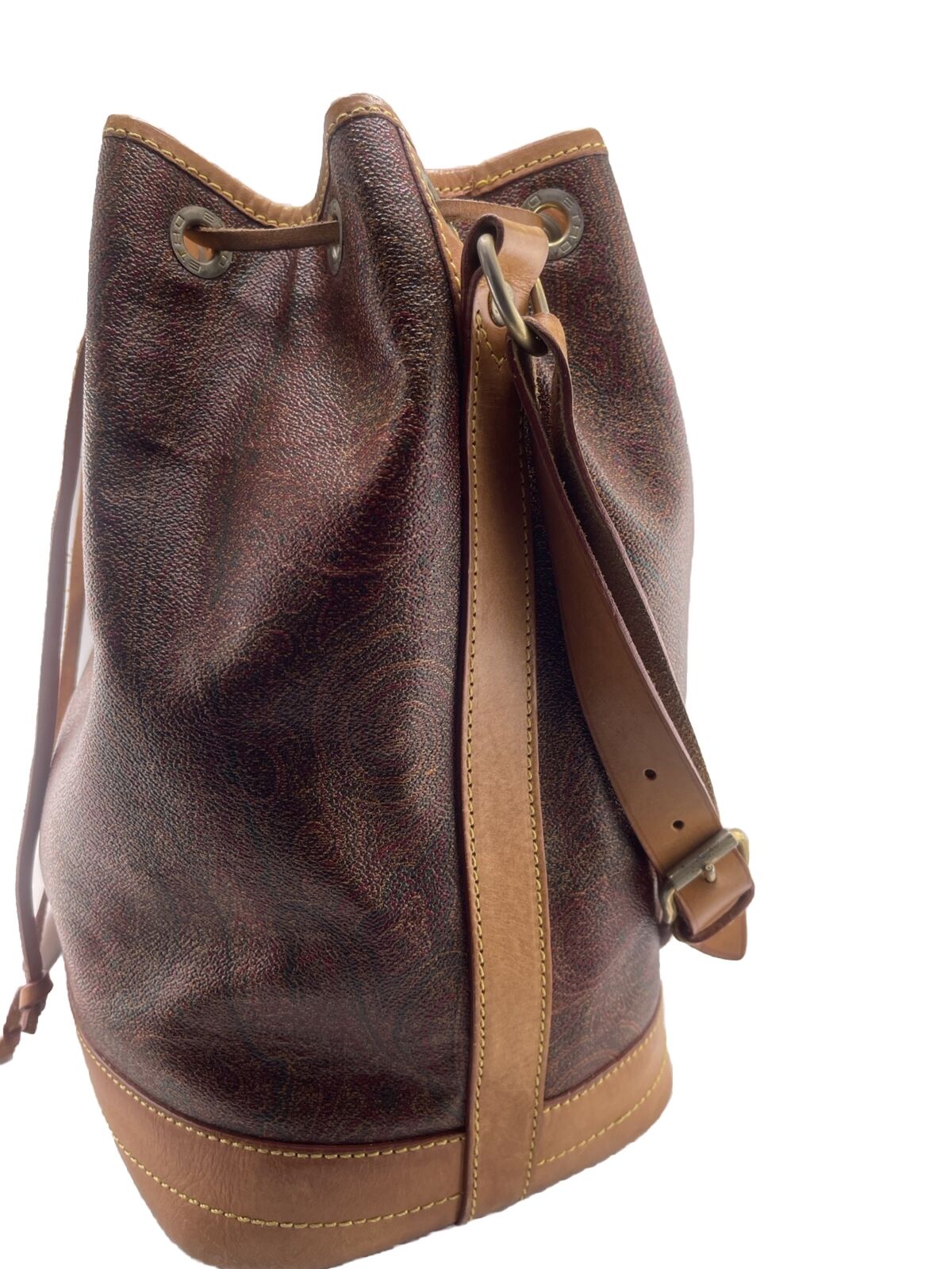 Etro Drawstring Bucket Bag - Image 4