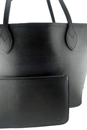 Louis Vuitton Neverfull MM Epi Noir with Mini Pochette